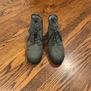 GREY SPORTO WOMEN'S ANKLE BOOTS - SIZE 7M